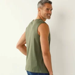 T-shirt col rond sans manches - lot de 3