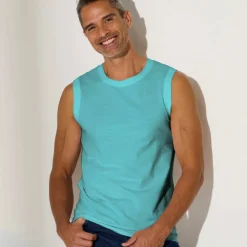 T-shirt col rond sans manches - lot de 3