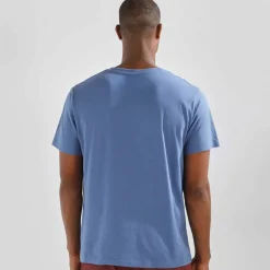 T-shirt col tunisien manches courtes - lot de 2