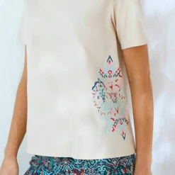 T-shirt de pyjama imprimé Ikat