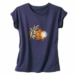 T-shirt de pyjama imprimé tropical