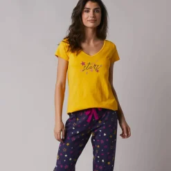 T-shirt de pyjama manches courtes imprimé Estrella