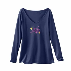T-shirt de pyjama manches longues imprimé Estrella