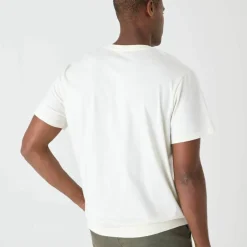 T-shirt Henley confort manches courtes - coton biologique(**)
