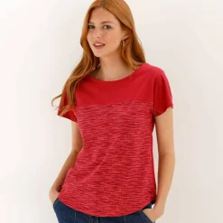 T-shirt imprimé col rond