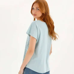 T-shirt imprimé col rond
