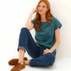 T-shirt imprimé col rond