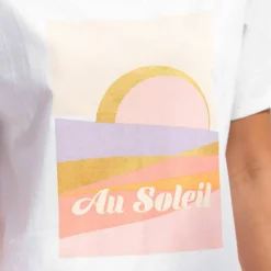 T-shirt imprimé, volume loose