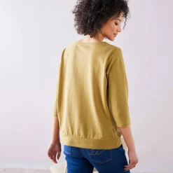 T-shirt maille brillante