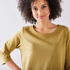 T-shirt maille brillante