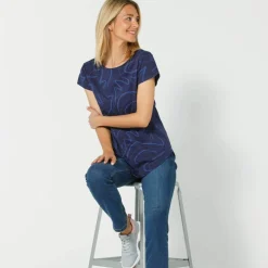 T-shirt manches courtes imprimé