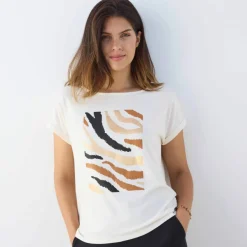 T-shirt manches courtes, imprimé