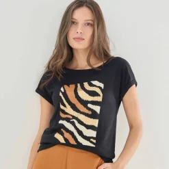 T-shirt manches courtes, imprimé