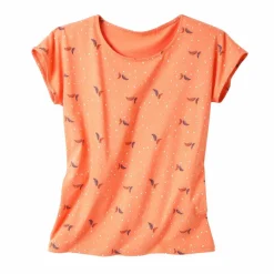 T-shirt manches courtes, imprimé minimaliste