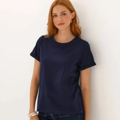 T-shirt manches courtes à revers
