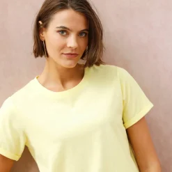 T-shirt manches courtes à revers