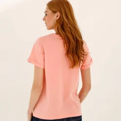 T-shirt manches courtes à revers