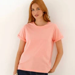 T-shirt manches courtes à revers
