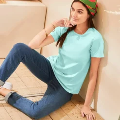 T-shirt manches courtes uni