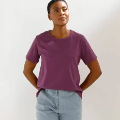 T-shirt manches courtes uni