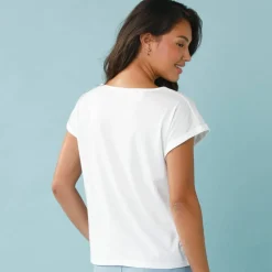 T-shirt manches courtes uni, Spécial Petites