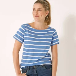 T-shirt marinière manches courtes