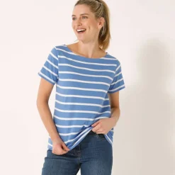 T-shirt marinière manches courtes