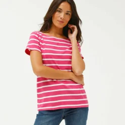 T-shirt marinière manches courtes