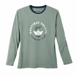 T-shirt pyjama imprimé manches longues