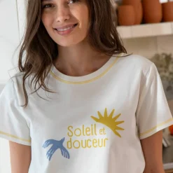 T-shirt pyjama manches courtes