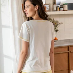 T-shirt pyjama manches courtes
