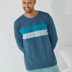 T-shirt pyjama manches longues
