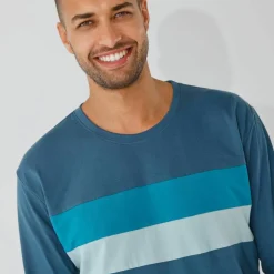T-shirt pyjama manches longues