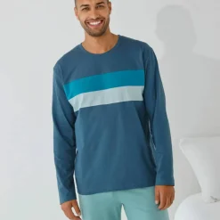 T-shirt pyjama manches longues