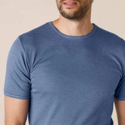 T-shirt sous-vêtement homme col montant manches longues chaleur intense - lot de 2
