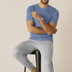 T-shirt sous-vêtement homme col montant manches longues chaleur intense - lot de 2