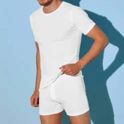T-shirt sous-vêtement homme col rond - lot de 3