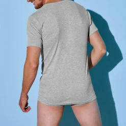 T-shirt sous-vêtement homme col V - lot de 3