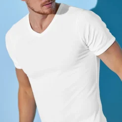 T-shirt sous-vêtement homme col V - lot de 3