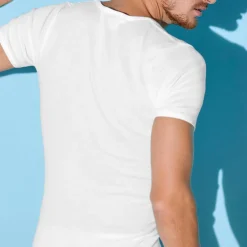 T-shirt sous-vêtement homme col V - lot de 2