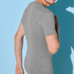 T-shirt sous-vêtement homme col V - lot de 2