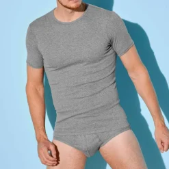 T-shirt sous-vêtement homme ras de cou - lot de 2