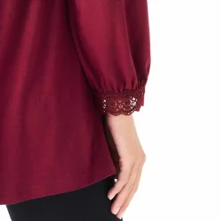 Tunique détails macramé