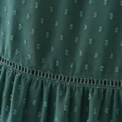 Tunique plumetis unie, polyester recyclé(**)