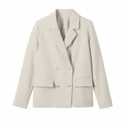 Veste blazer, boutonnage croisé