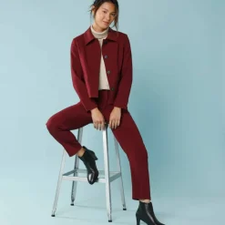 Veste blazer courte unie, Spécial Petites