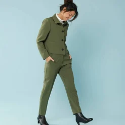 Veste blazer courte unie, Spécial Petites