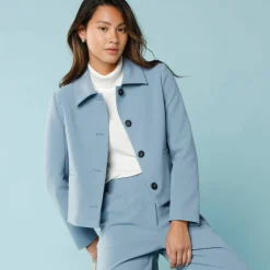 Veste blazer courte unie, Spécial Petites