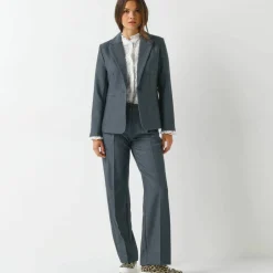 Veste blazer fluide, manches longues