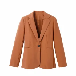 Veste blazer fluide, manches longues